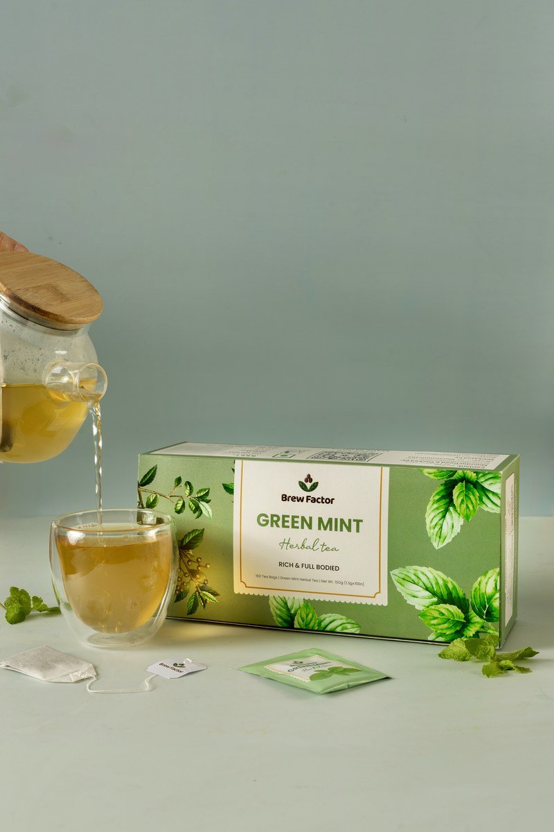 Green Mint Herbal Tea