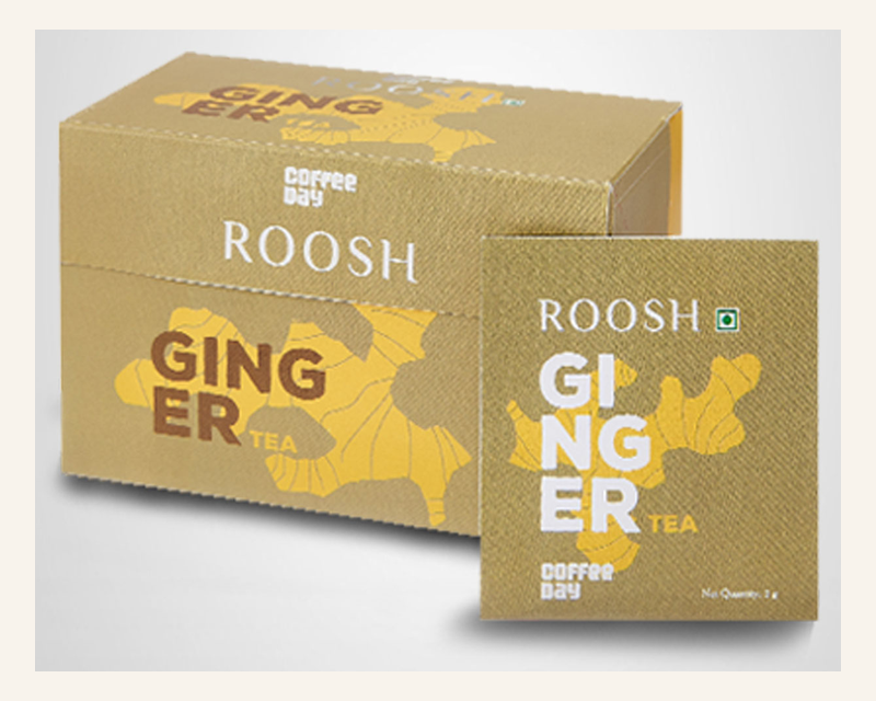 Coffee Day Roosh Ginger Tea tea bags