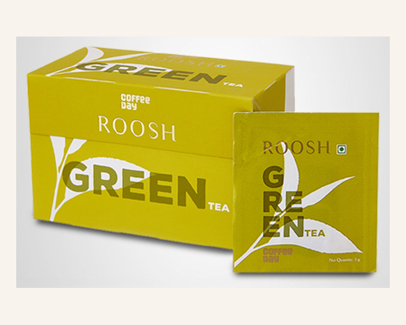 Coffee Day Roosh Green Tea tea bags